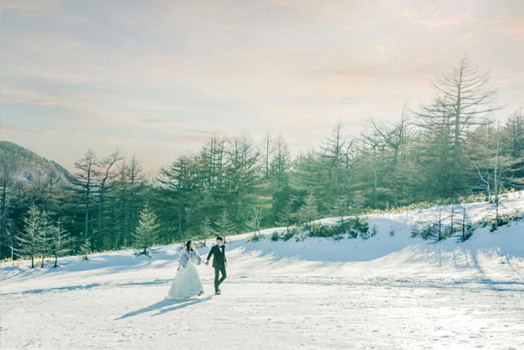 写真:八ヶ岳の四季